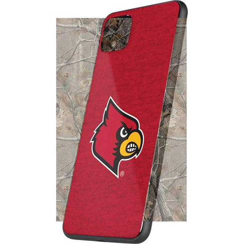 University of Louisville Red Background Google Pixel 4 XL Skin